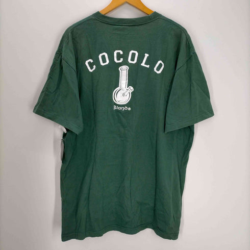 ココロブランド COCOLO BLAND CLASSICS ロゴ両面プリント クルーネック 半袖Tシャツ メンズ JPN:XXL