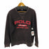 ポロジーンズカンパニーラルフローレン POLO JEANS COMPANY RALPH LAUREN 90-2000S フロントワッペン クルーネックスウェット 両V メンズ JPN:M