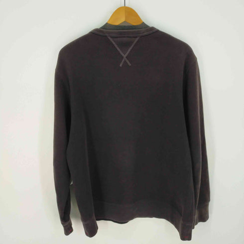 ポロジーンズカンパニーラルフローレン POLO JEANS COMPANY RALPH LAUREN 90-2000S フロントワッペン クルーネックスウェット 両V メンズ JPN:M