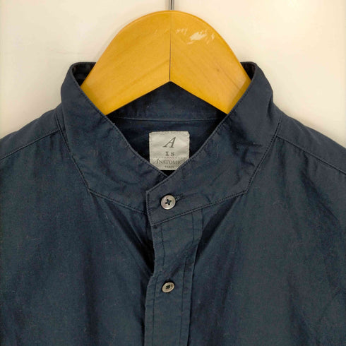 アナトミカ ANATOMICA BAND COLLAR SHIRTS OXFORD バンドカラーシャツ メンズ JPN:XS
