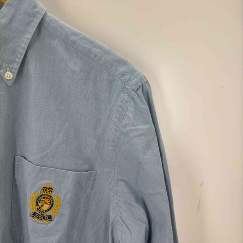 ラルフローレン RALPH LAUREN 刺繍 シャンブレーボタンダウンシャツ メンズ JPN:M