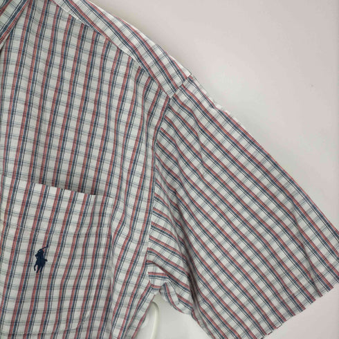 ラルフローレン RALPH LAUREN チェック柄ボタンダウンシャツ メンズ JPN:L