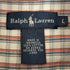ラルフローレン RALPH LAUREN チェック柄ボタンダウンシャツ メンズ JPN:L