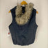 リズ クレイボーン LIZ Claiborne フードファー中綿ベスト レディース JPN:L