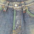 ディースクエアード DSQUARED2 06AW MADE IN ITALY ペンキ x ダメージ加工 ボタンフライ クロップド立体裁断デニム レディース JPN:38