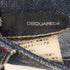 ディースクエアード DSQUARED2 06AW MADE IN ITALY ペンキ x ダメージ加工 ボタンフライ クロップド立体裁断デニム レディース JPN:38