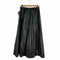 ビス ViS フェイクレザープリーツスカート レディース FREE