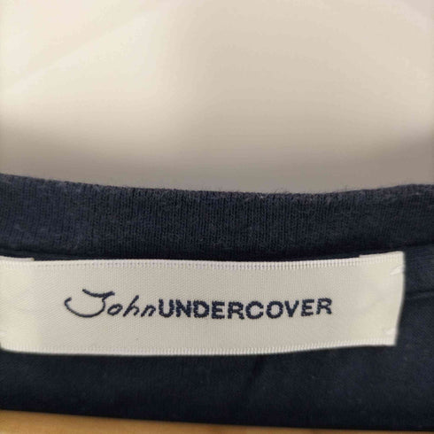 ジョンアンダーカバー John UNDERCOVER 配色 スリット Tシャツ メンズ 2