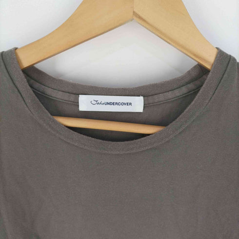 ジョンアンダーカバー John UNDERCOVER 配色 スリット Tシャツ メンズ 2