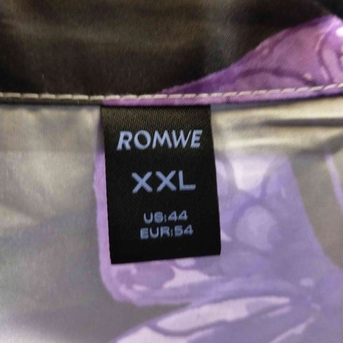 ROMWE ポリS/Sシャツ バタフライ メンズ JPN:XXL