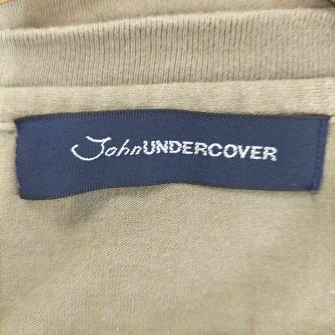 ジョンアンダーカバー John UNDERCOVER テープ配色切替 Tシャツ メンズ 2