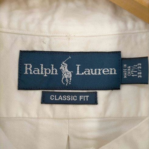 ラルフローレン RALPH LAUREN CLASSIC FIT ポニー刺繍 BDシャツ メンズ 17 1/2