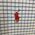 ラルフローレン RALPH LAUREN CLASSIC FIT ポニー刺繍 チェックBDシャツ メンズ import:M