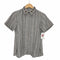 ウィークエンド マックスマーラ Weekend Max Mara 比翼 S/S レギュラーカラー スパンコール リネン ストライプ シャツ レディース JPN:36