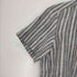 ウィークエンド マックスマーラ Weekend Max Mara 比翼 S/S レギュラーカラー スパンコール リネン ストライプ シャツ レディース JPN:36