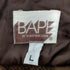 アベイシングエイプ BAPE by A BATHING APE サルパッチ ブロックチェックCPOシャツ メンズ JPN:L