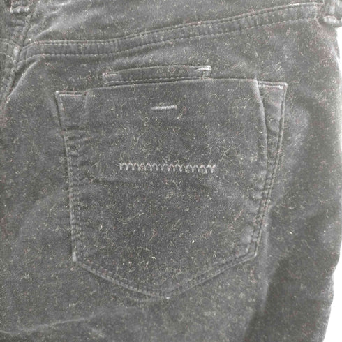 ヤヌーク YANUK ベルベットスリムテーパードパンツ レディース US:25