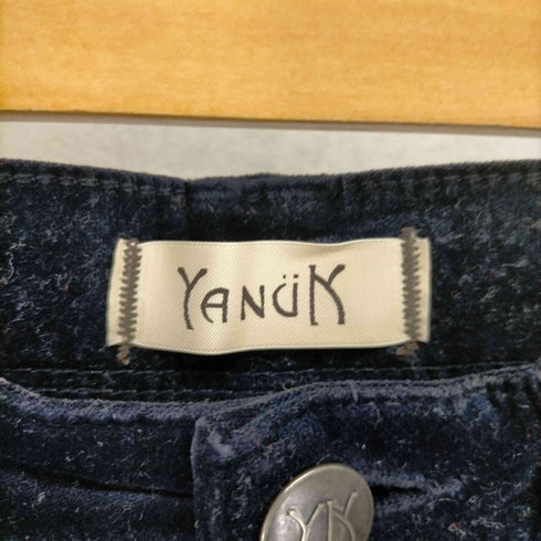 ヤヌーク YANUK ベルベットスリムテーパードパンツ レディース US:25