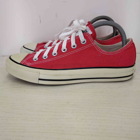 コンバース CONVERSE キャンバス オールスターオックス レッド CANVAS ALL STAR OX ローカットスニーカー メンズ JPN:26