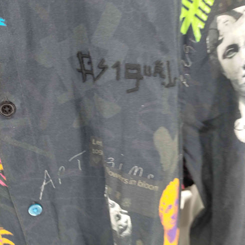 デシグアル Desigual プリント入りコットン素材のメンズシャツ メンズ JPN:L