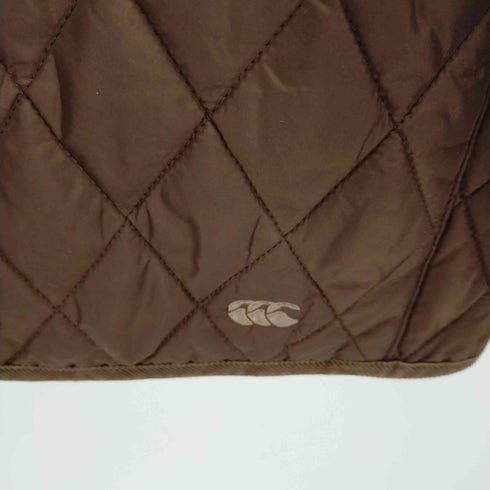 カンタベリーオブニュージーランド CANTERBURY OF NEW ZEALAND キルティングコート 裏地チェック メンズ JPN:L