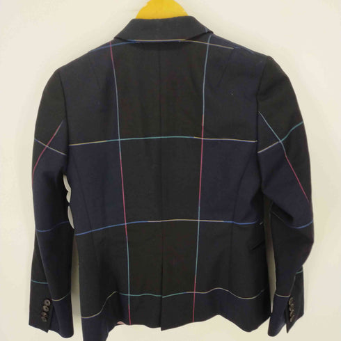 ピーエスポールスミス PS Paul Smith セットアップ 2Bテーラードジャケット ノータックスラックスパンツ チェック レディース 36/36