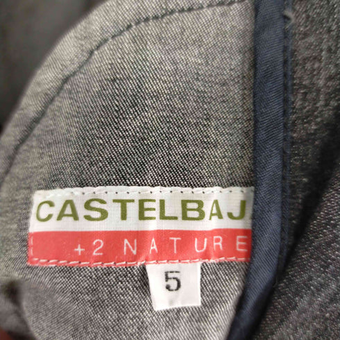カステルバジャック castelbajac デニムシングルテーラードジャケット メンズ