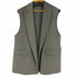 ミラオーウェン Mila Owen 23AW フラップポケット付テーラードベスト (GRY) レディース JPN:0