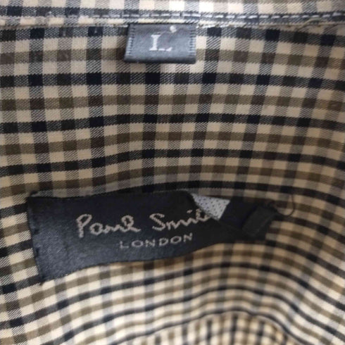 ポールスミスロンドン Paul Smith LONDON チェックシャツ メンズ JPN:L