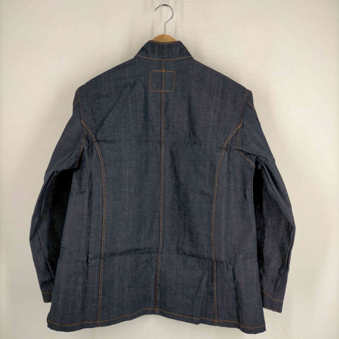 リーバイス LEVI STRAUSS&CO visionaire 31 blue LOT214 5474 イタリア製 Pocket Sack Coat カバーオール デニムジャケット アートポスター付属 メンズ 36
