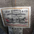 リーバイス LEVI STRAUSS&CO visionaire 31 blue LOT214 5474 イタリア製 Pocket Sack Coat カバーオール デニムジャケット アートポスター付属 メンズ 36