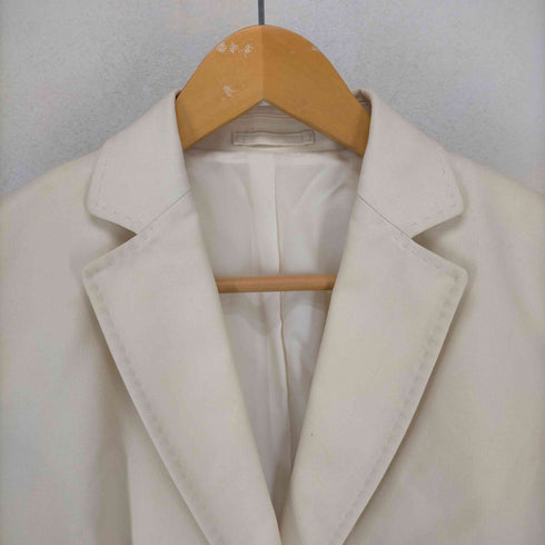 バーバリーロンドン BURBERRY LONDON 2B ステッチデザイン コットンテーラードジャケット レディース EUR:42