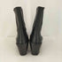 ザラ ZARA LEATHER HEELED ANKLE BOOTS サイドゴア レザー ヒール アンクルブーツ レディース 40