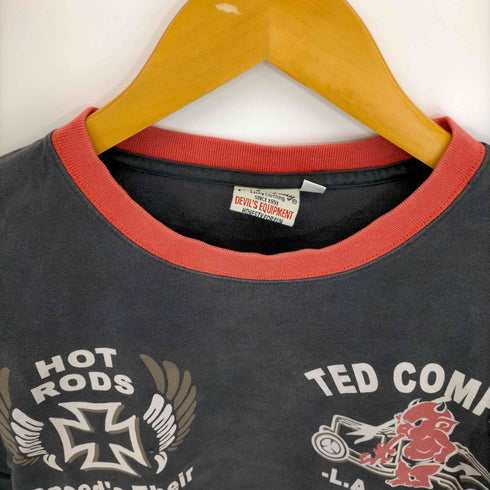テッドカンパニー TED COMPANY 両面袖プリント 長袖Tシャツ メンズ 42
