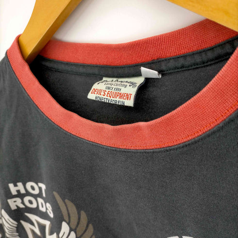 テッドカンパニー TED COMPANY 両面袖プリント 長袖Tシャツ メンズ 42