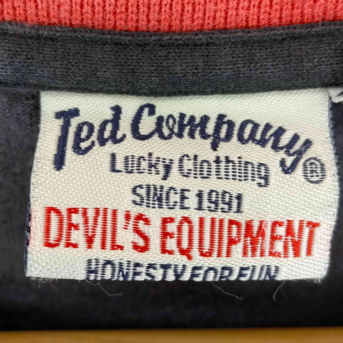 テッドカンパニー TED COMPANY 両面袖プリント 長袖Tシャツ メンズ 42