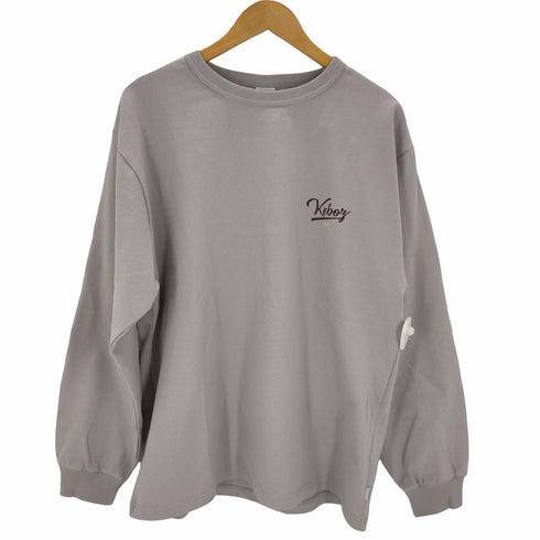 ケボズ KEboz ICON LOGO L/S TEE メンズ JPN:L