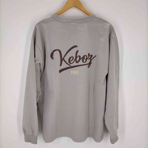 ケボズ KEboz ICON LOGO L/S TEE メンズ JPN:L