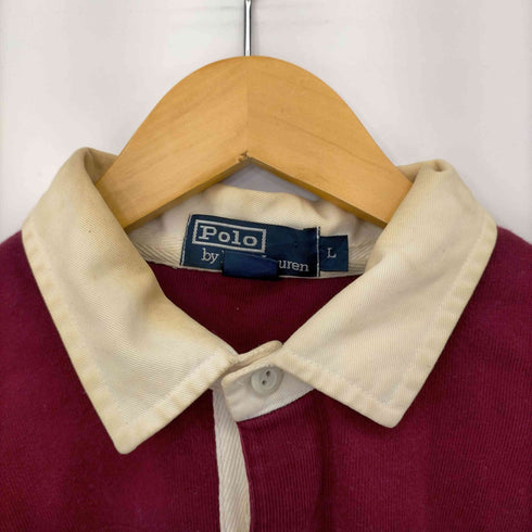 ポロバイラルフローレン Polo by RALPH LAUREN 90S ボーダーラガーL/S Tシャツ メンズ import:L