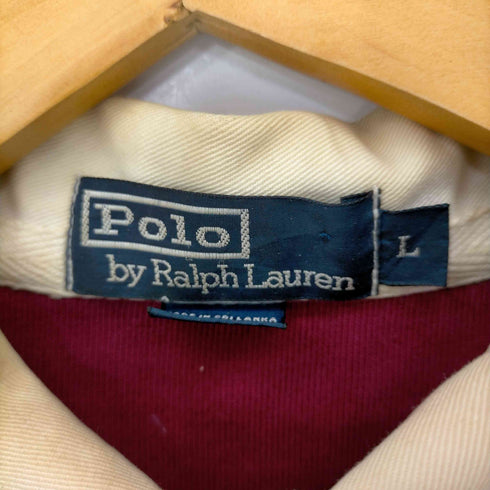ポロバイラルフローレン Polo by RALPH LAUREN 90S ボーダーラガーL/S Tシャツ メンズ import:L