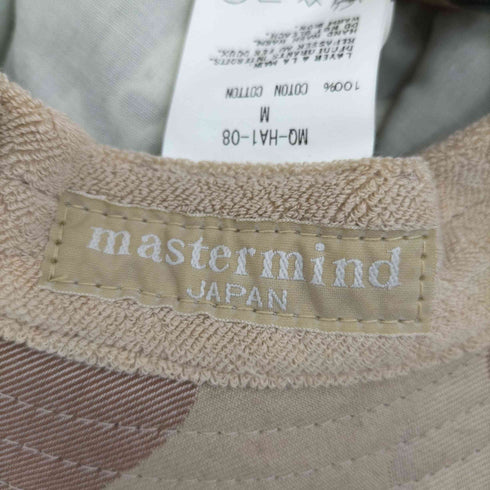 マスターマインド mastermind JAPAN カモフラ迷彩 刺繍ロゴハット メンズ M
