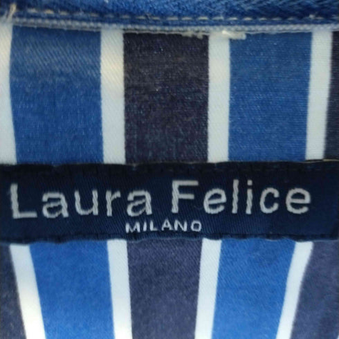 ラウラフェリーチェ LAURA FELICE スリーブサイドラインデザインシャツ メンズ JPN:50