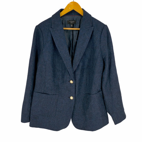 タルボット TALBOTS ヘリンボーンテーラードジャケット レディース 16W