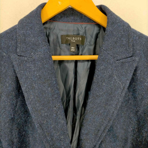 タルボット TALBOTS ヘリンボーンテーラードジャケット レディース 16W