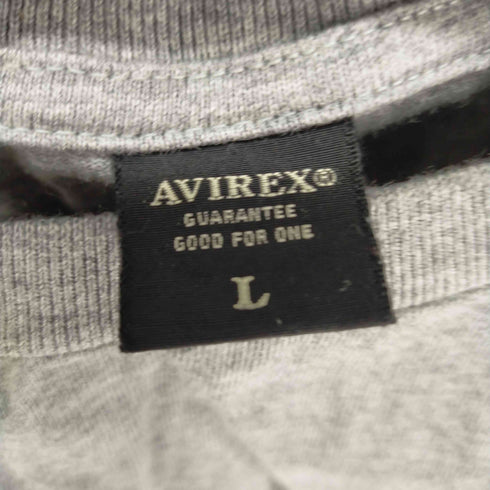 アヴィレックス AVIREX USSOCOM ワッペン仕様 クルーネック 半袖Tシャツ メンズ JPN:L