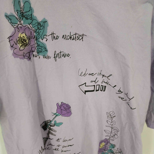 ハレ HARE フラワープリントS/S TEE メンズ FREE
