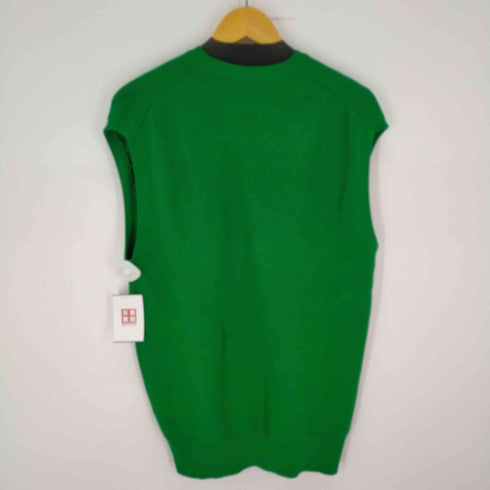 パラグラフ PARAGRAPH ニットベスト カレッジロゴ メンズ ONE SIZE