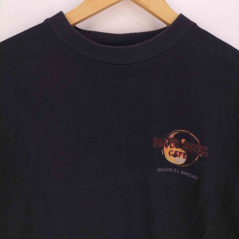ハードロックカフェ Hard Rock Cafe 龍バックプリント クルーネックTシャツ メンズ import:M