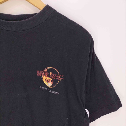 ハードロックカフェ Hard Rock Cafe 龍バックプリント クルーネックTシャツ メンズ import:M