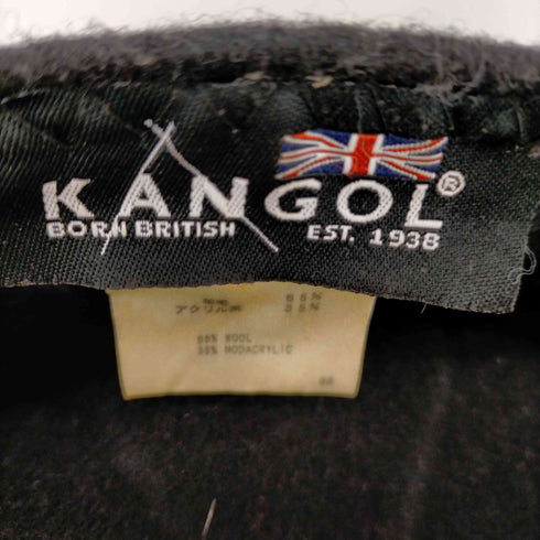カンゴール KANGOL ウールアクリルハンチング メンズ